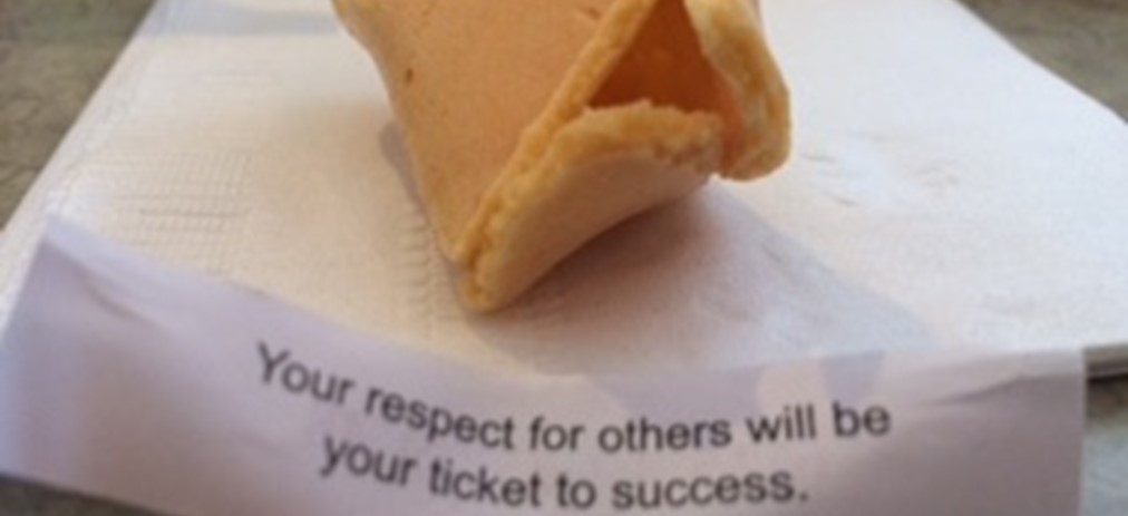 Lean in Daily Life: Your respect for others will be your ticket to success.